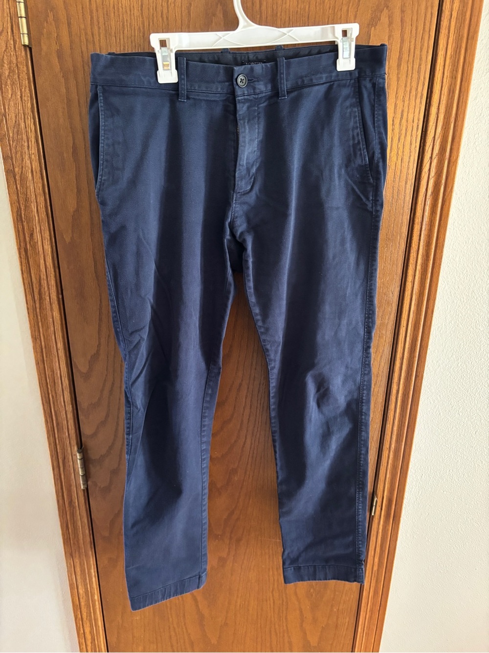 J. Crew Slim Navy Cotton Chinos
